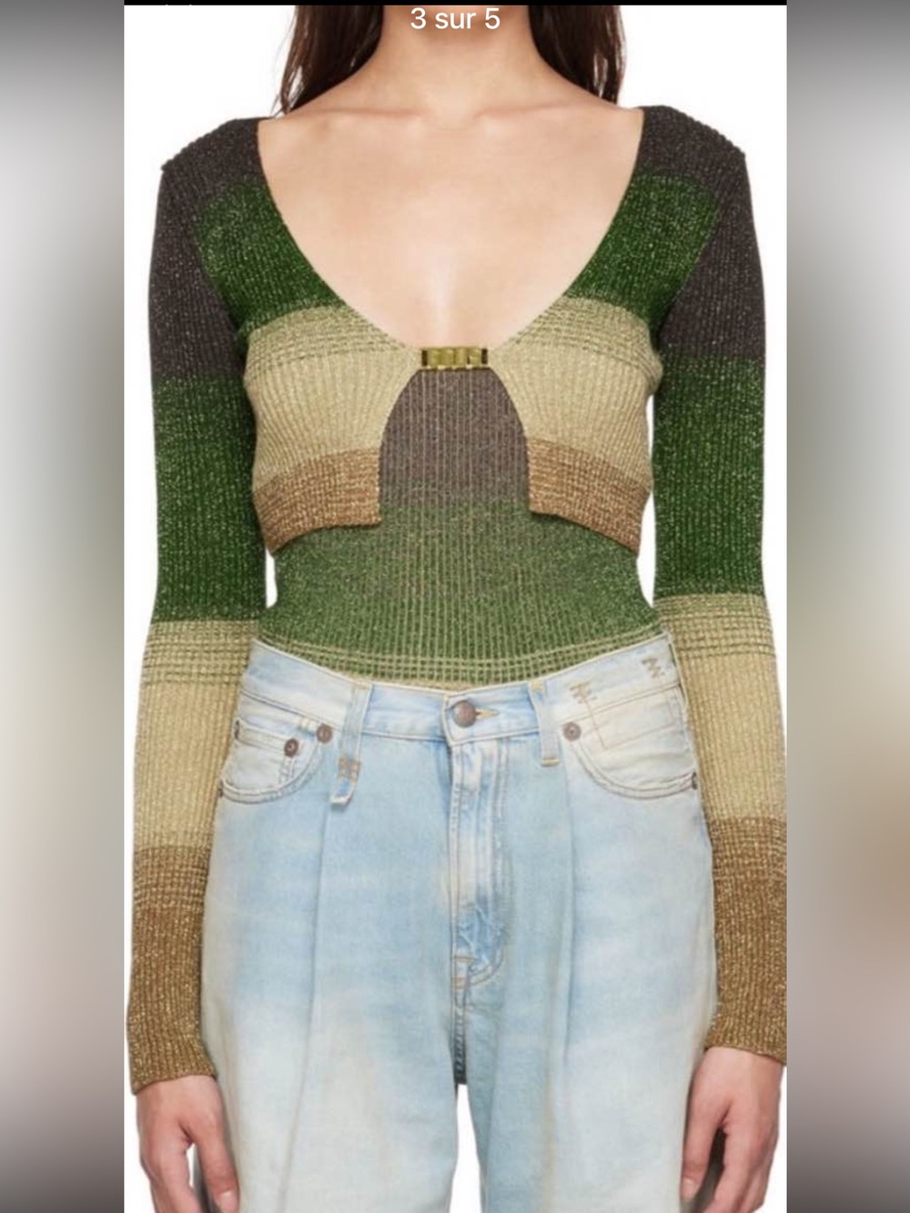 GCDS Cropped Cardigan (XS)